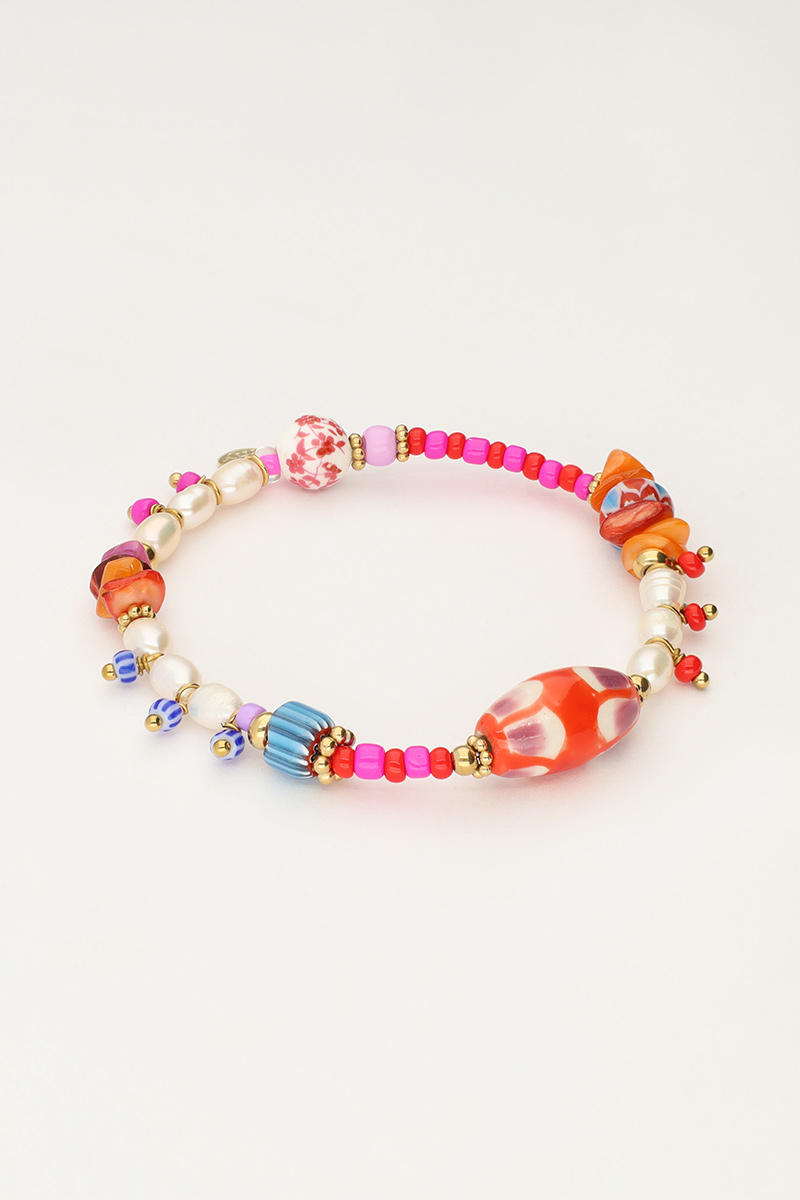Art colourful beaded bracelet | My Jewellery