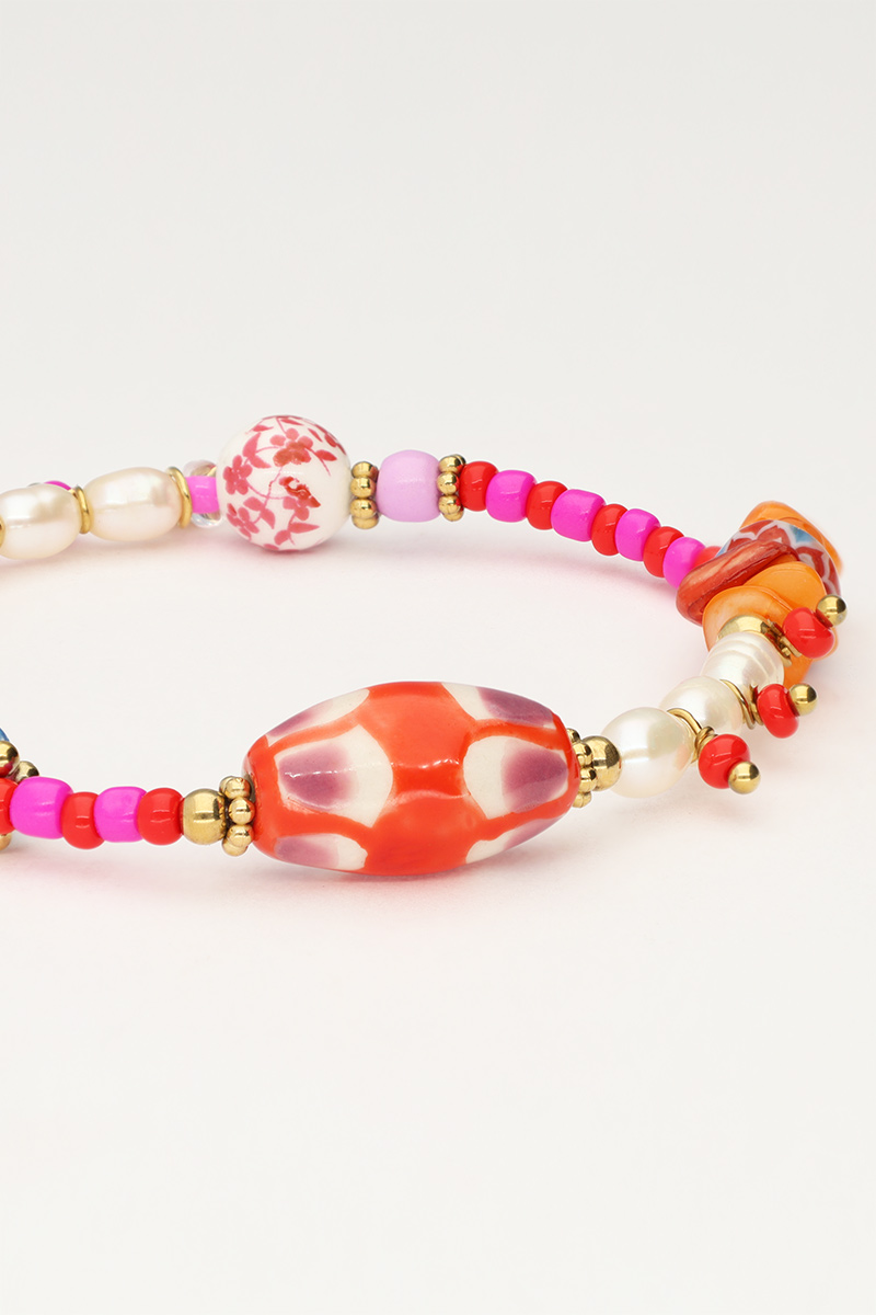 Art colourful beaded bracelet | My Jewellery