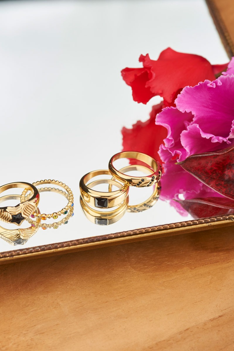 MOOD ring met zwarte ster | My Jewellery