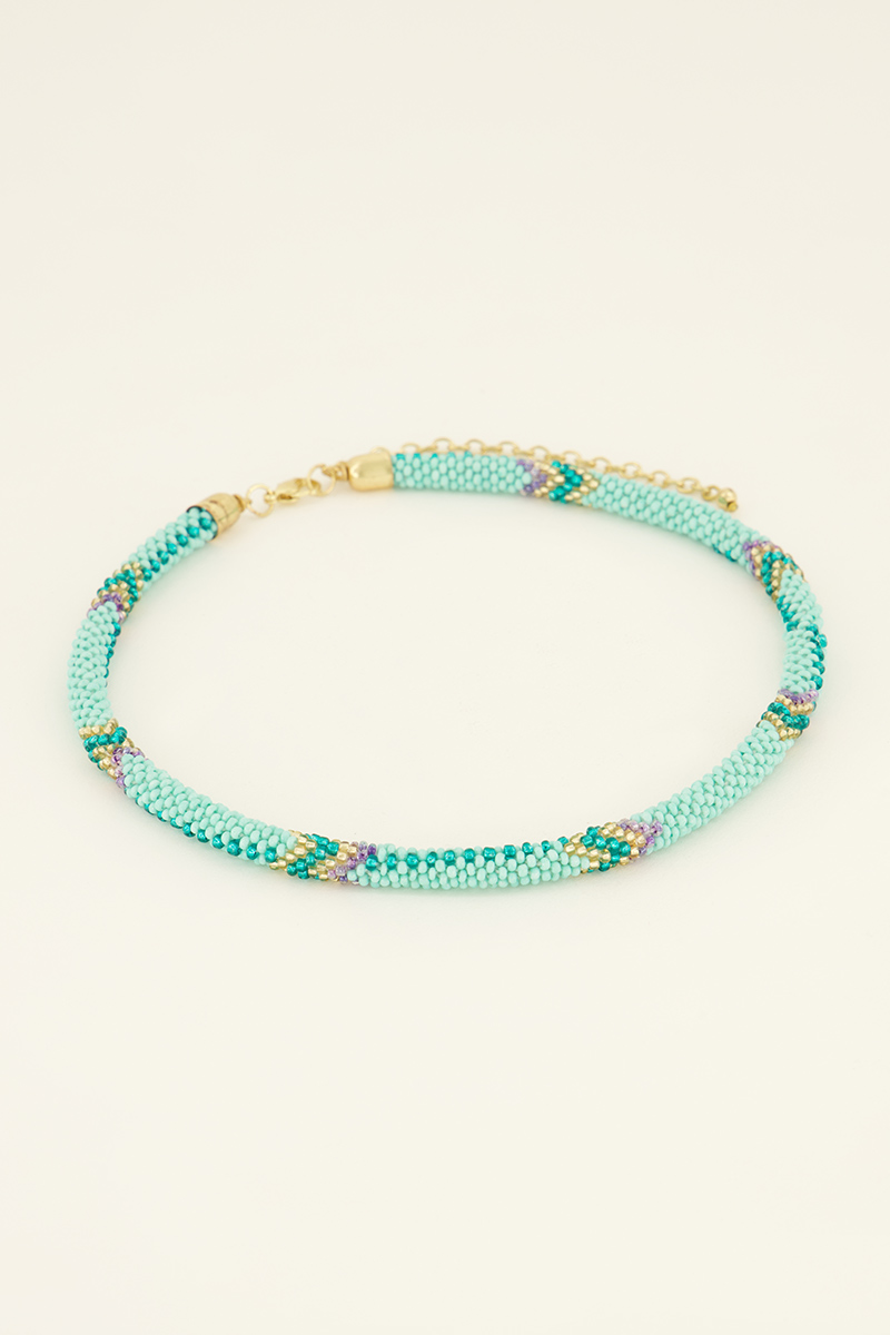 Multicoloured beaded necklace | My Jewellery