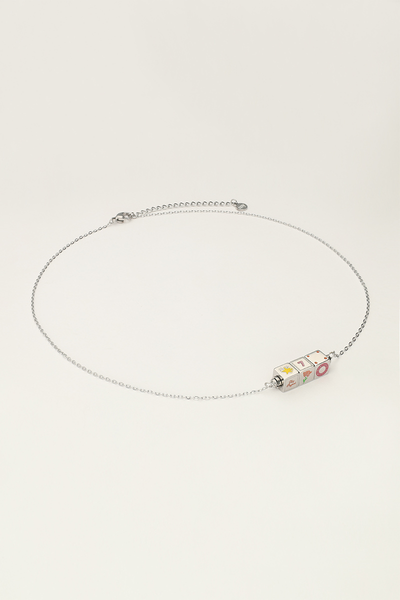 Collier cubes "New York"