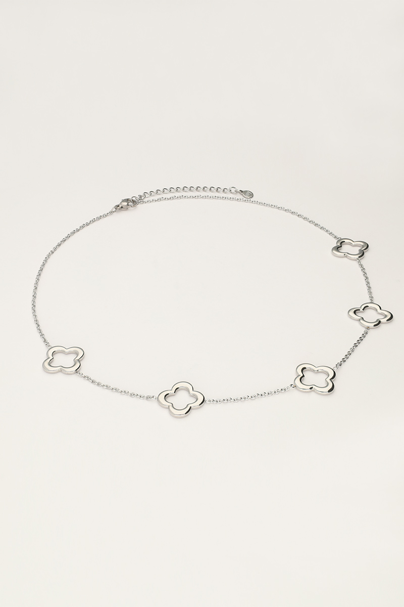 Ketting met vijf klavers