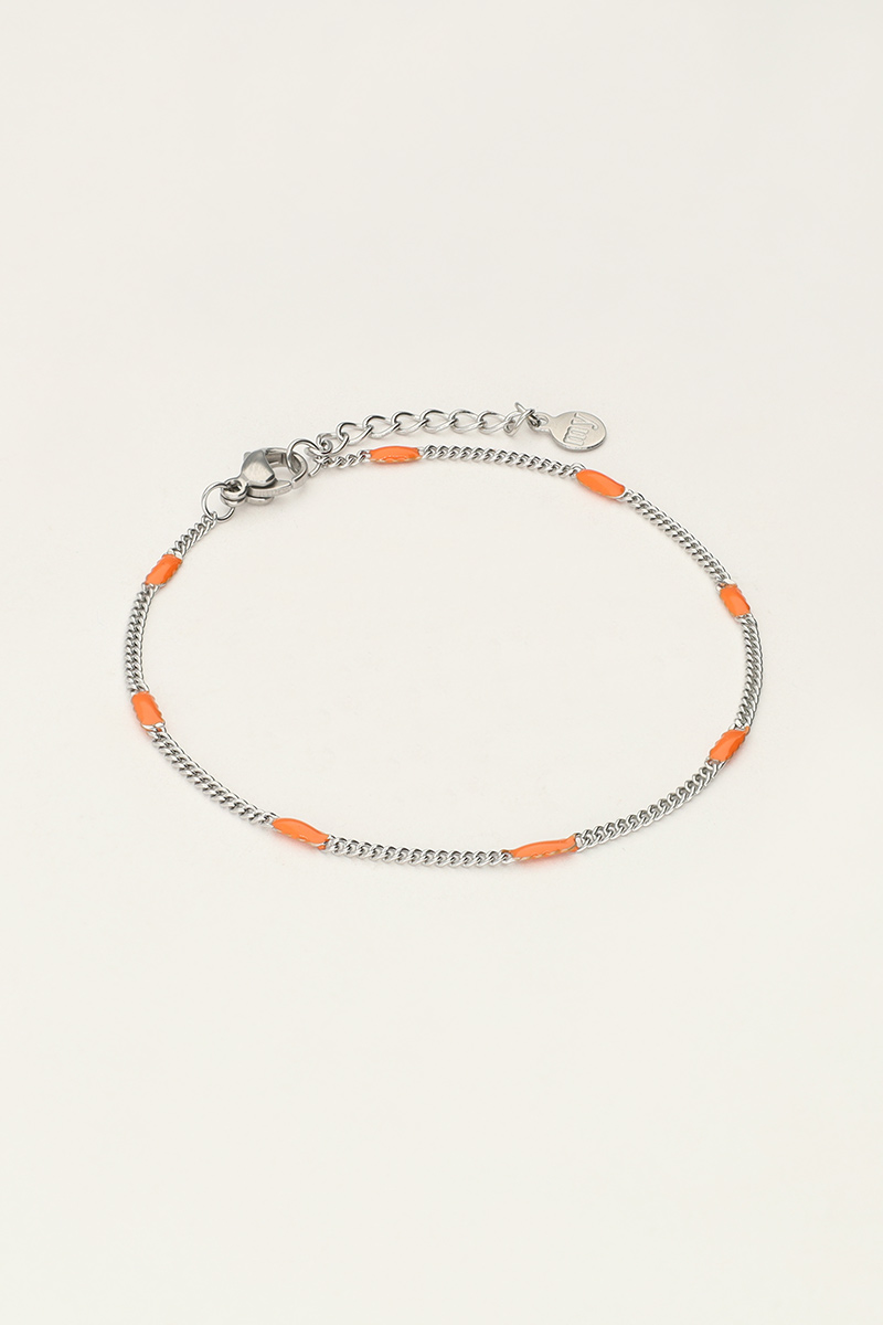 Ocean minimalist orange bracelet | My Jewellery