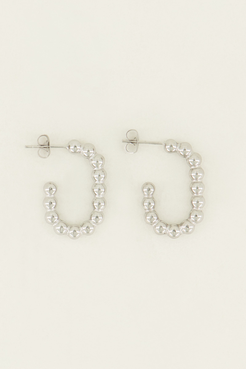 My jewellery Oorhangers met bolletjes