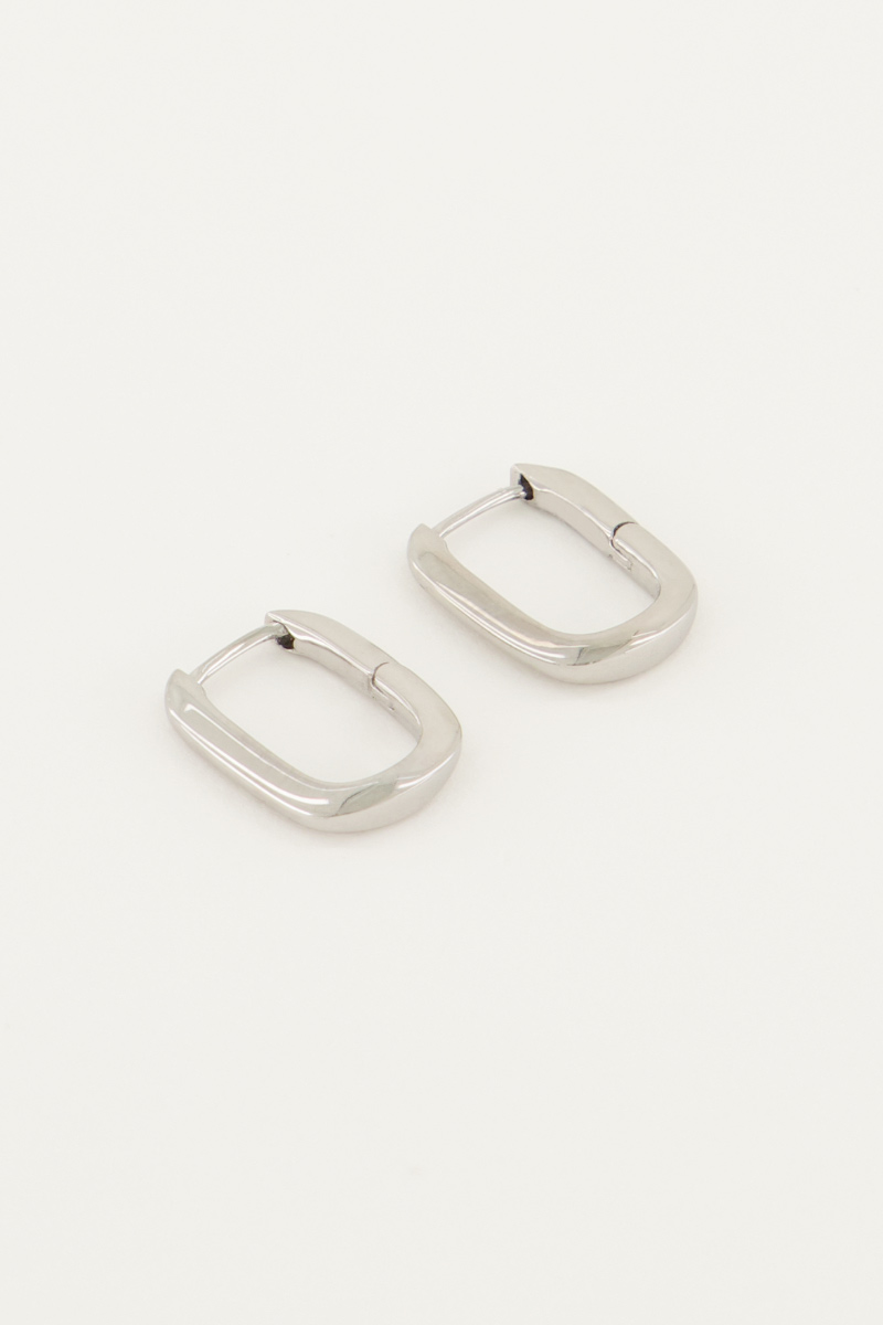 Ohrringe oval klein