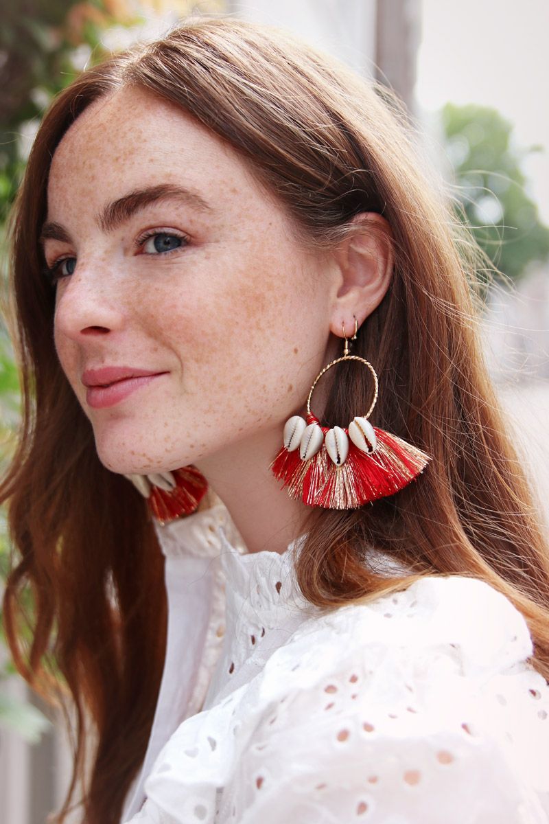 Oorbellen | Schelpen oorbellen | Oorbellen dames