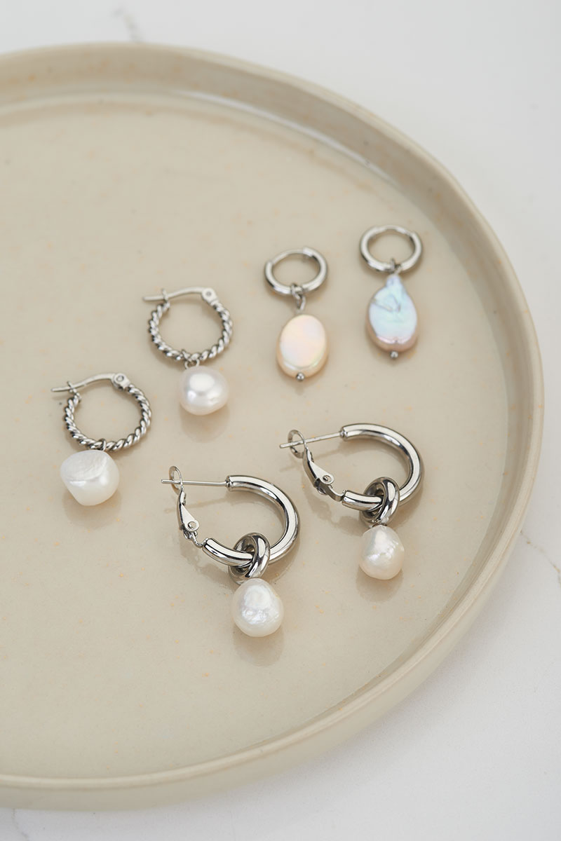 Oorringen met parel | My Jewellery