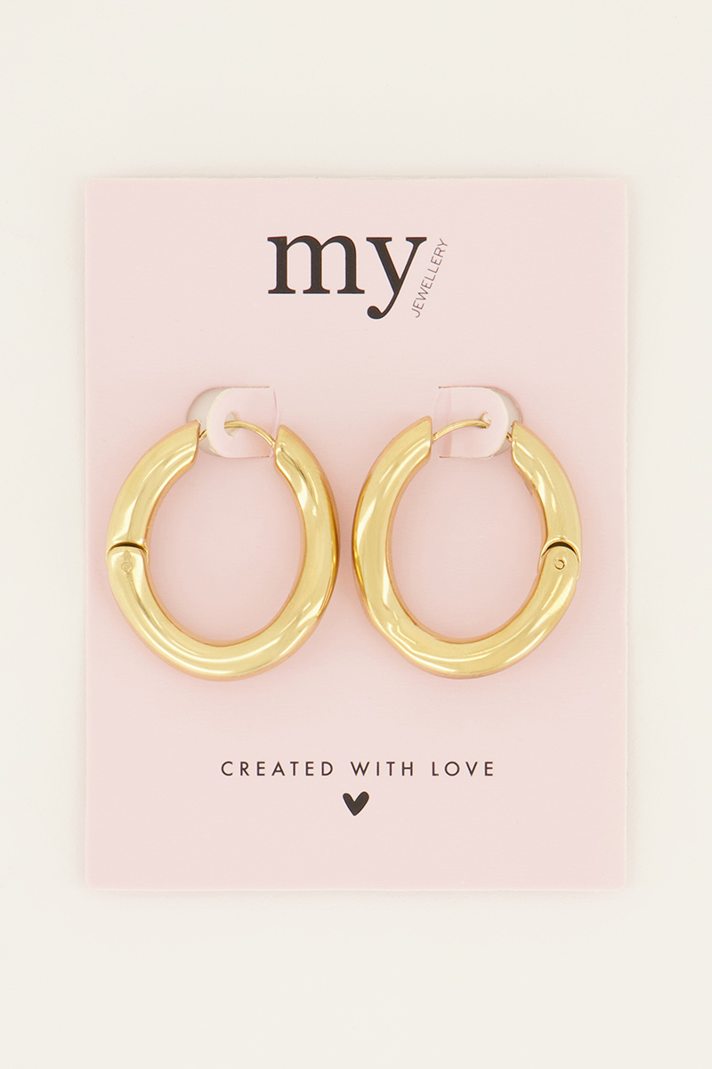 Oorringen met twist | My Jewellery