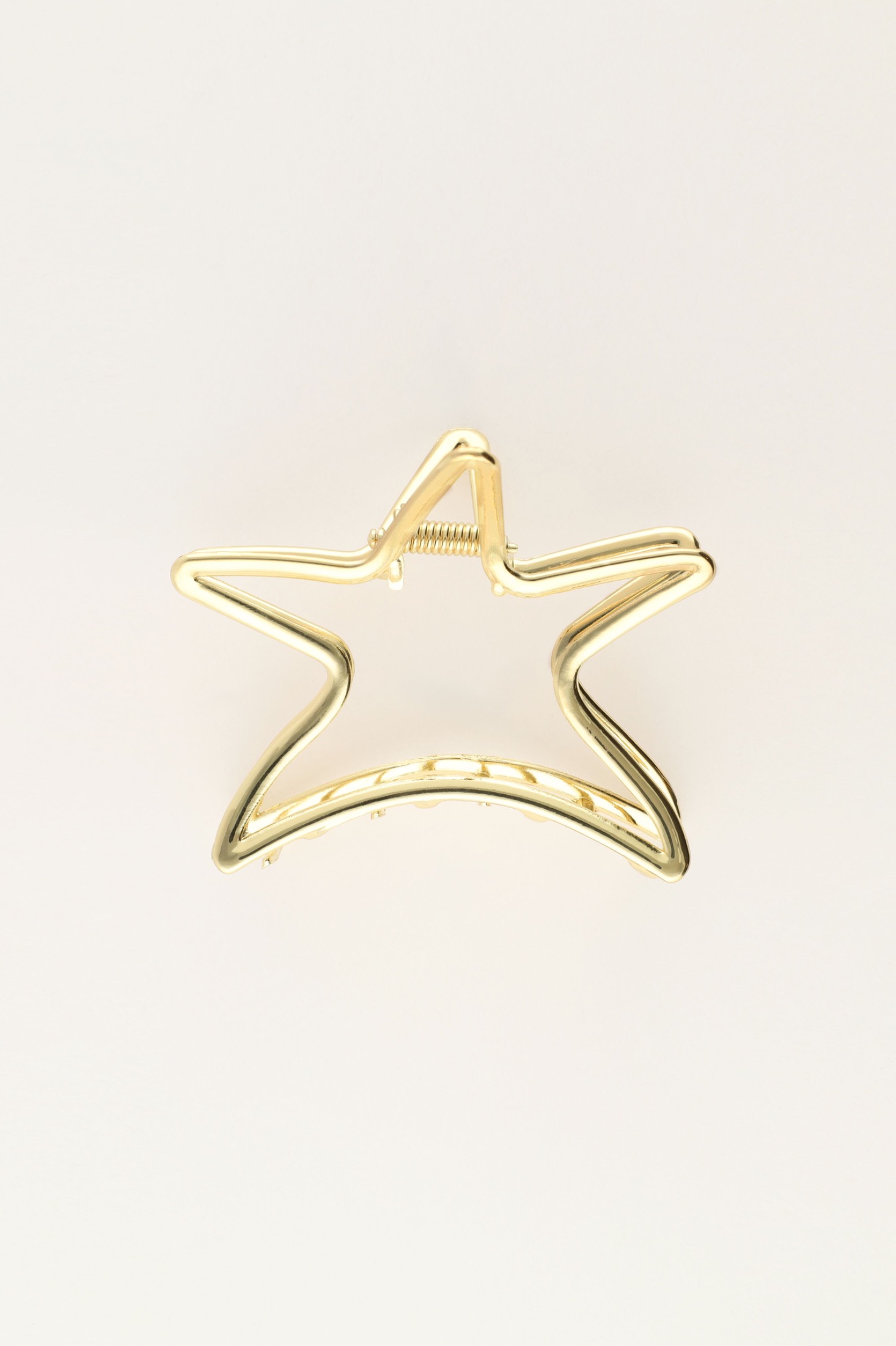 My jewellery Goudkleurige Haarclip Met Grote Ster
