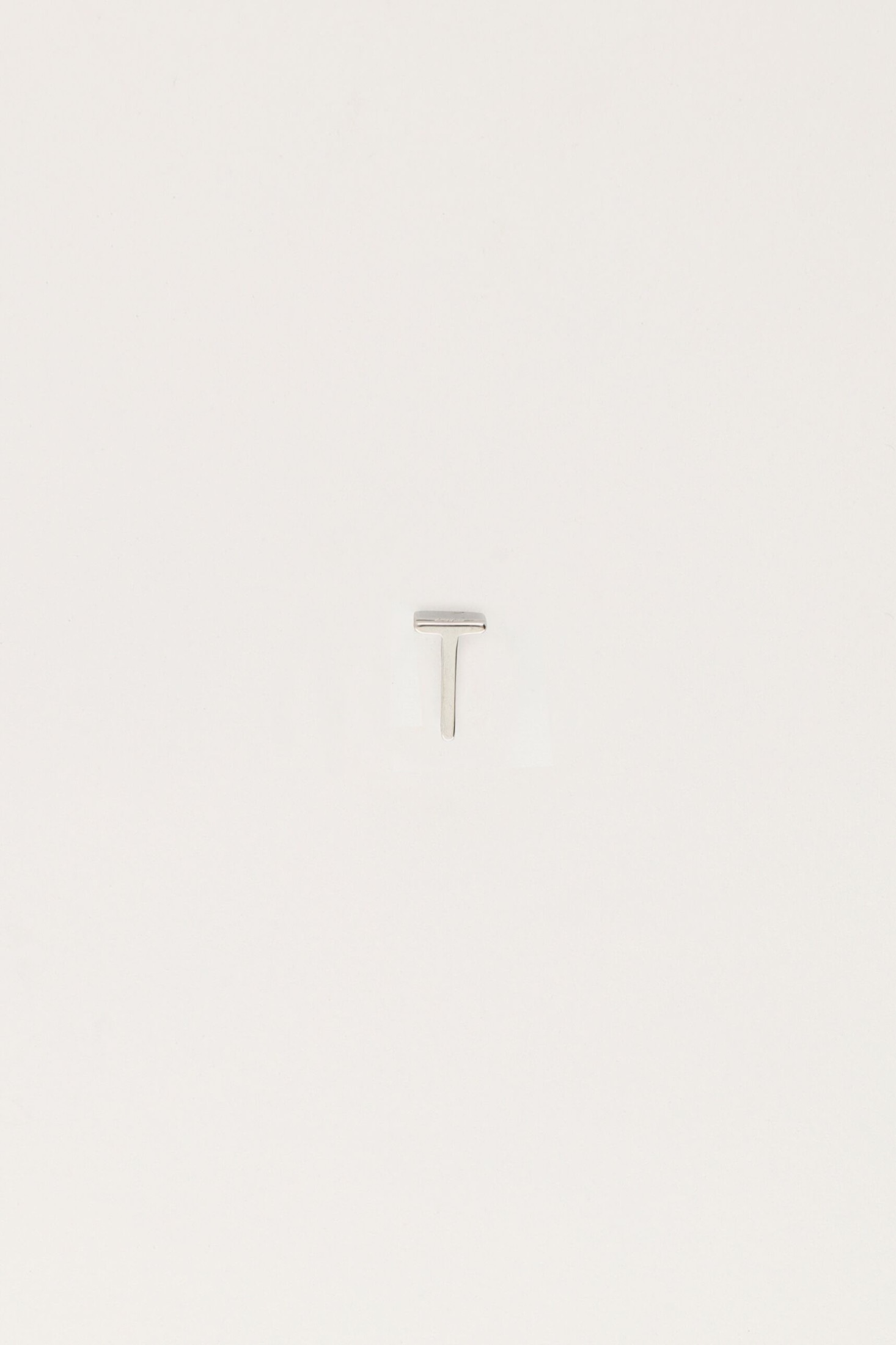 My jewellery Losse Initial Bedel Minimalistisch