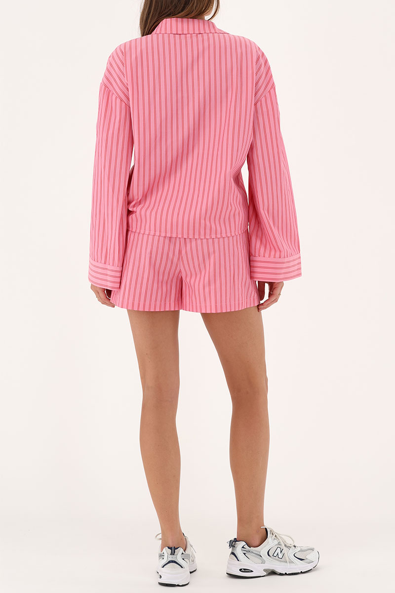 Pink striped shorts | My Jewellery