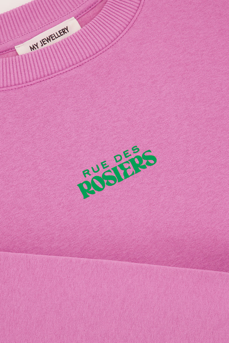 Pink sweater "Rue des Rosiers" | My Jewellery