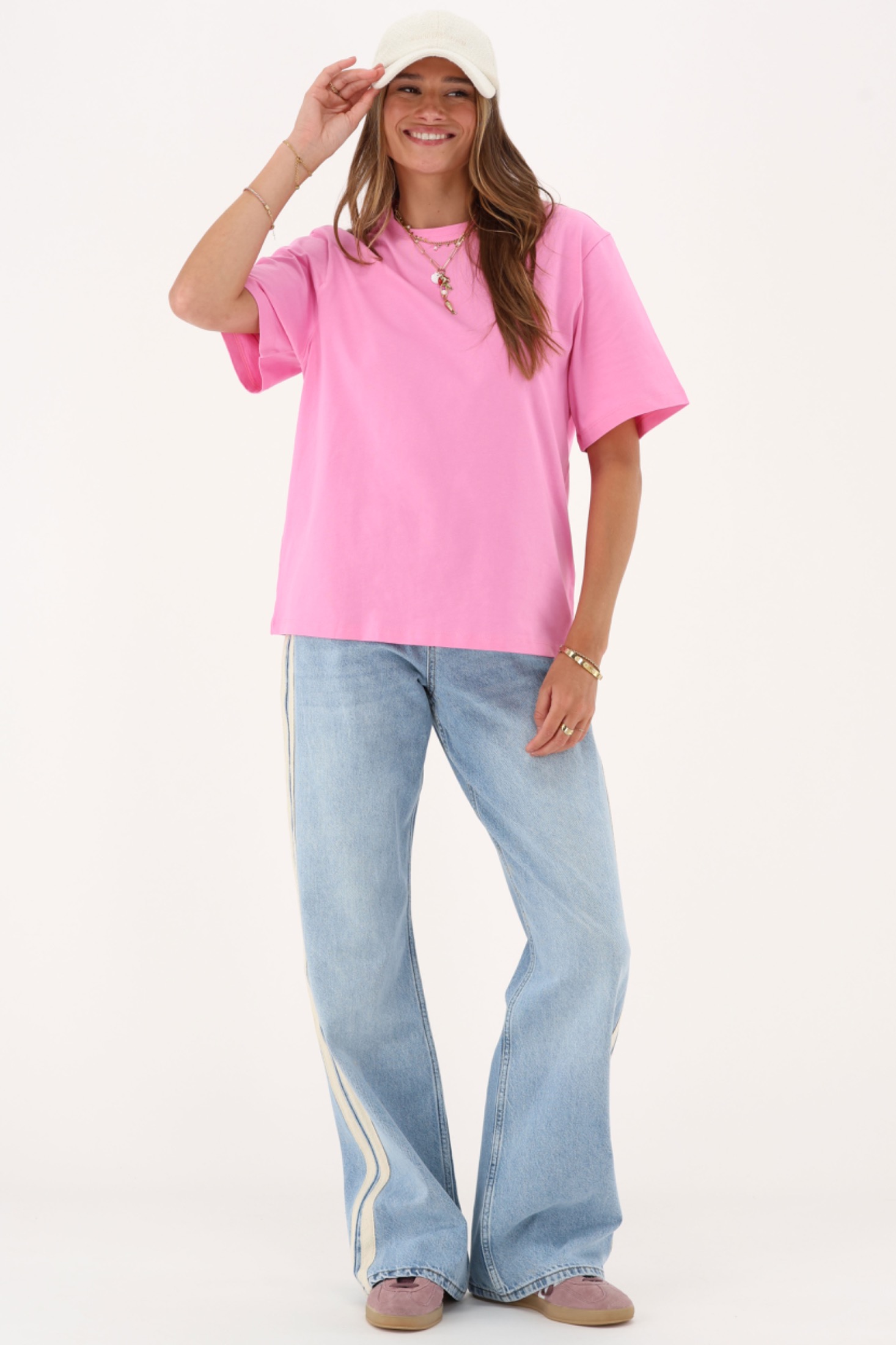 Pink T-shirt "Amour" | My Jewellery