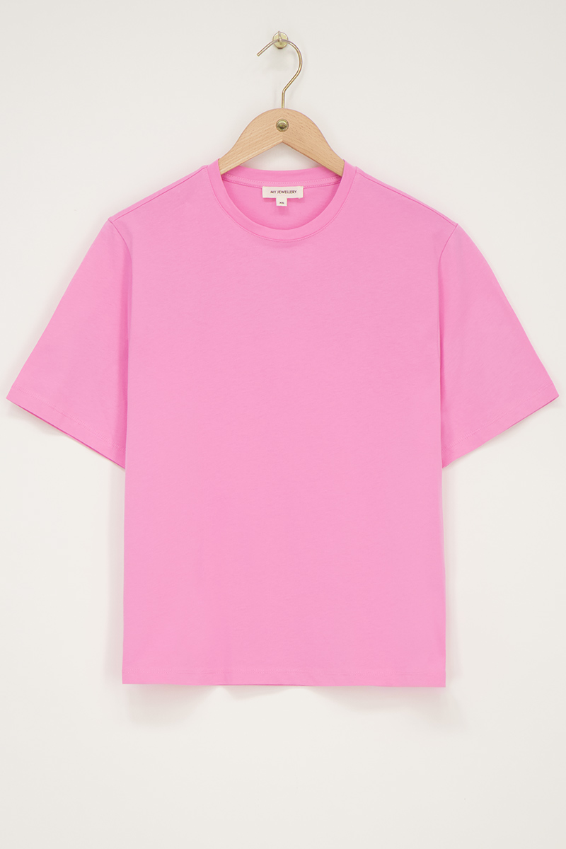 Pink T-shirt "Amour" | My Jewellery