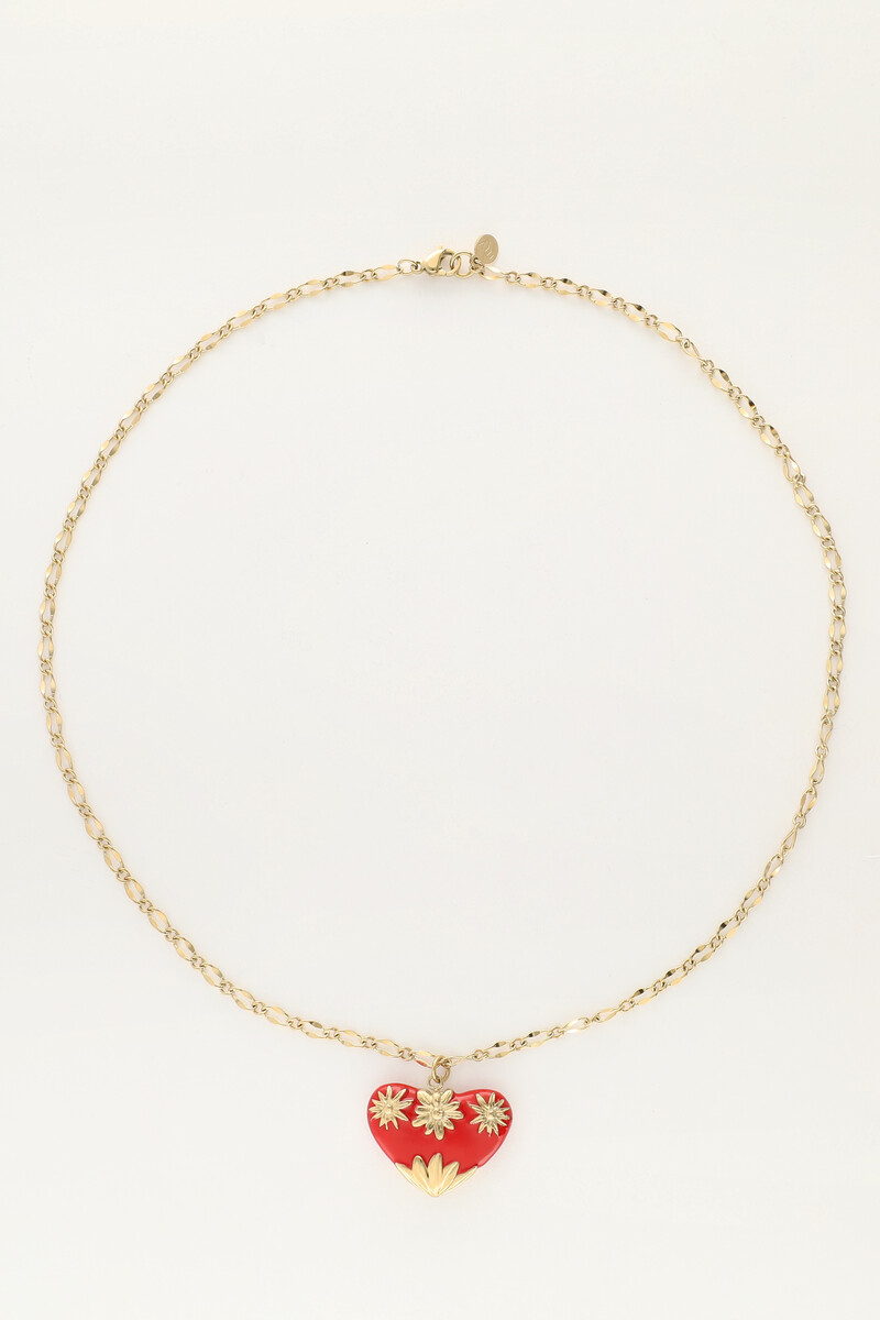 Chaîne à maillons Art avec cœur vintage | - My jewellery - Modalova