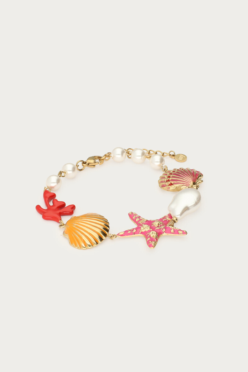 Ciao bracelet with starfish and faux pearl | My Jewellery