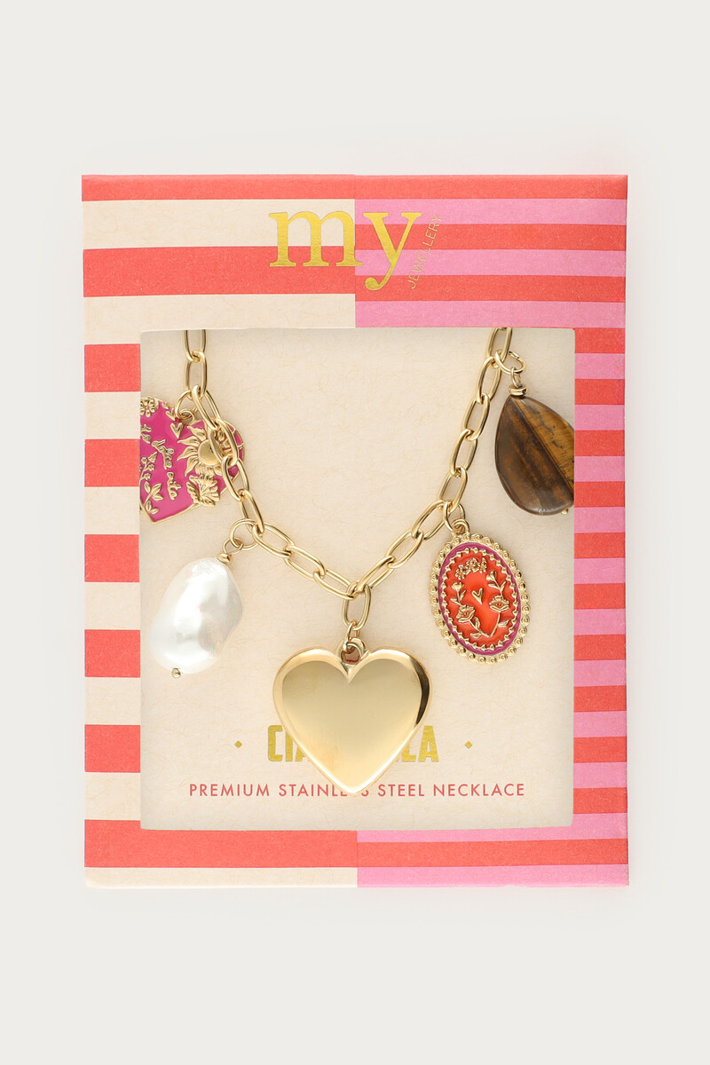 Ciao chain necklace with charms | My Jewellery