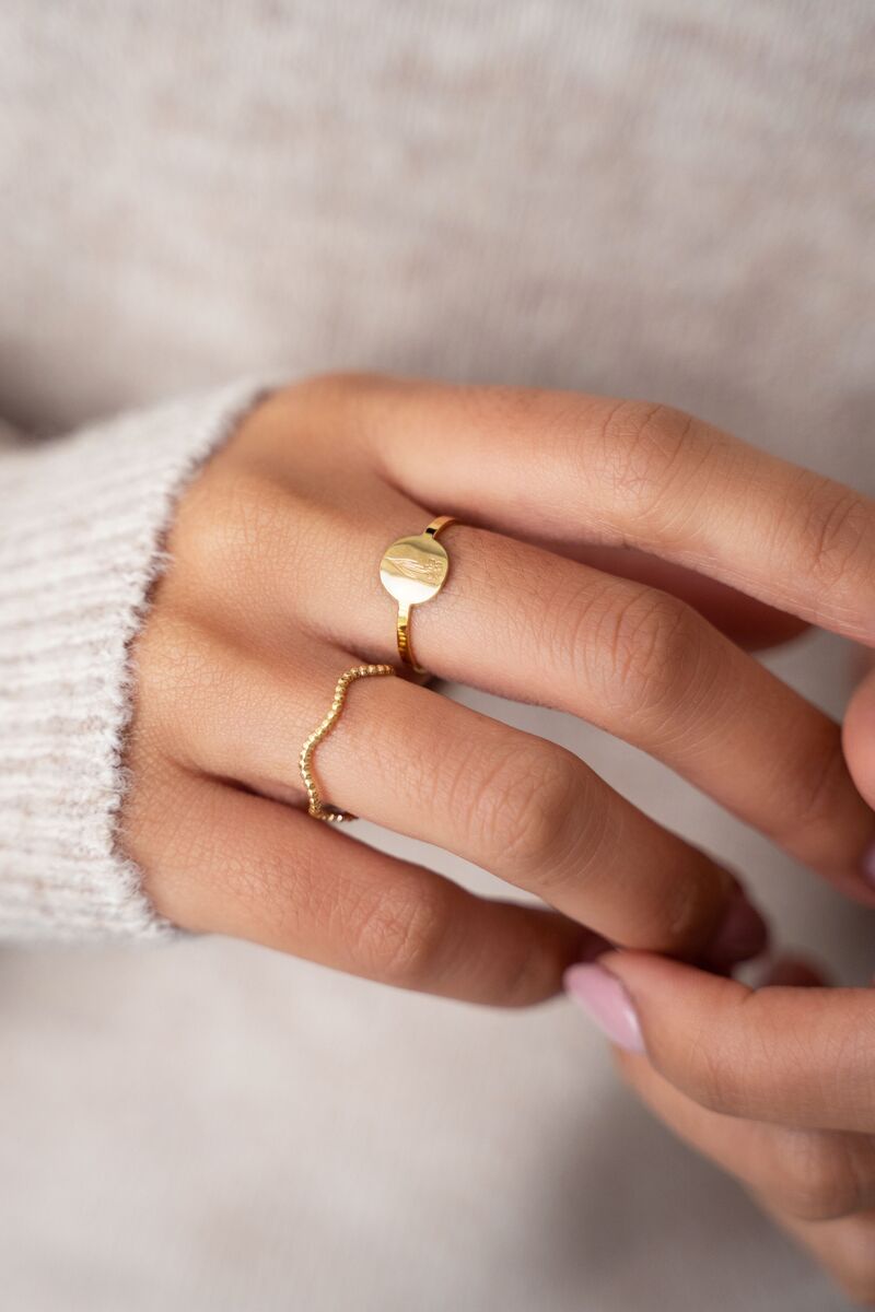 Birth Flower ring | My Jewellery