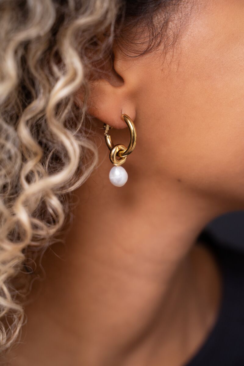 Oorringen met parel | My Jewellery