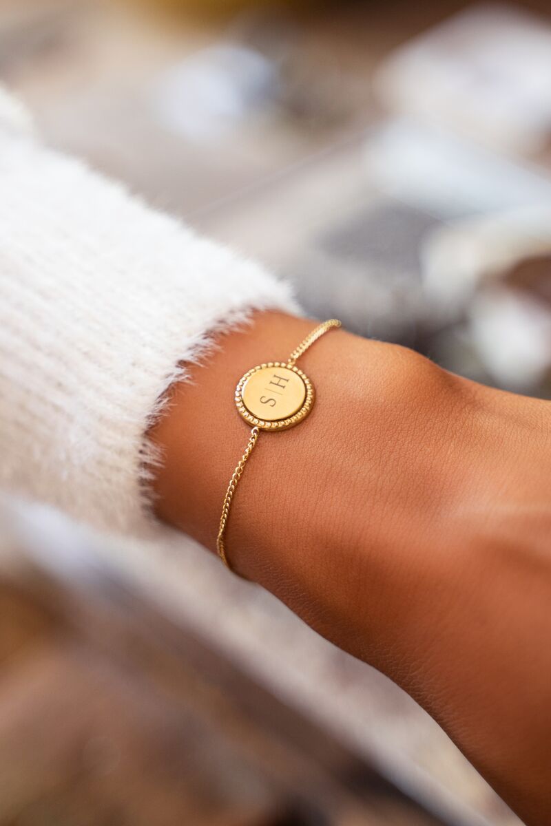 Atelier armband met ronde bedel | My Jewellery