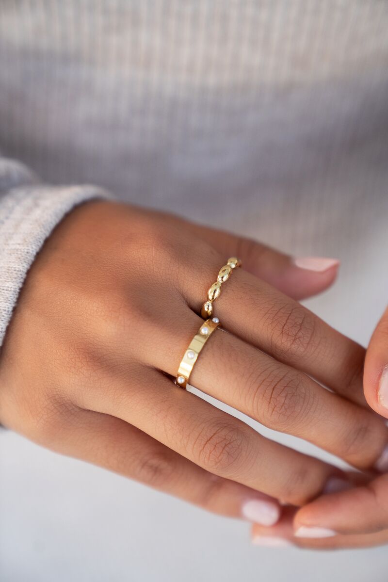 Ring met ovalen patronen  | My Jewellery