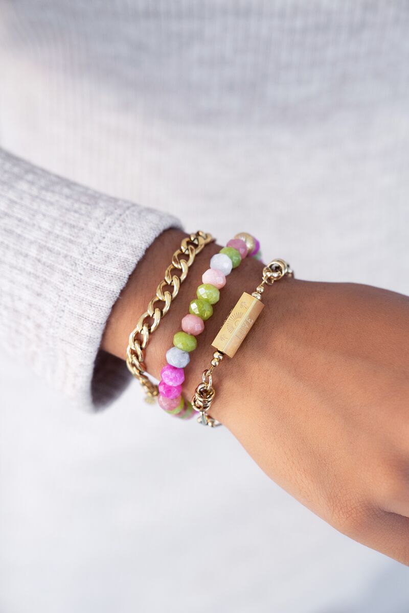 Multicoloured beaded bracelet | My Jewellery