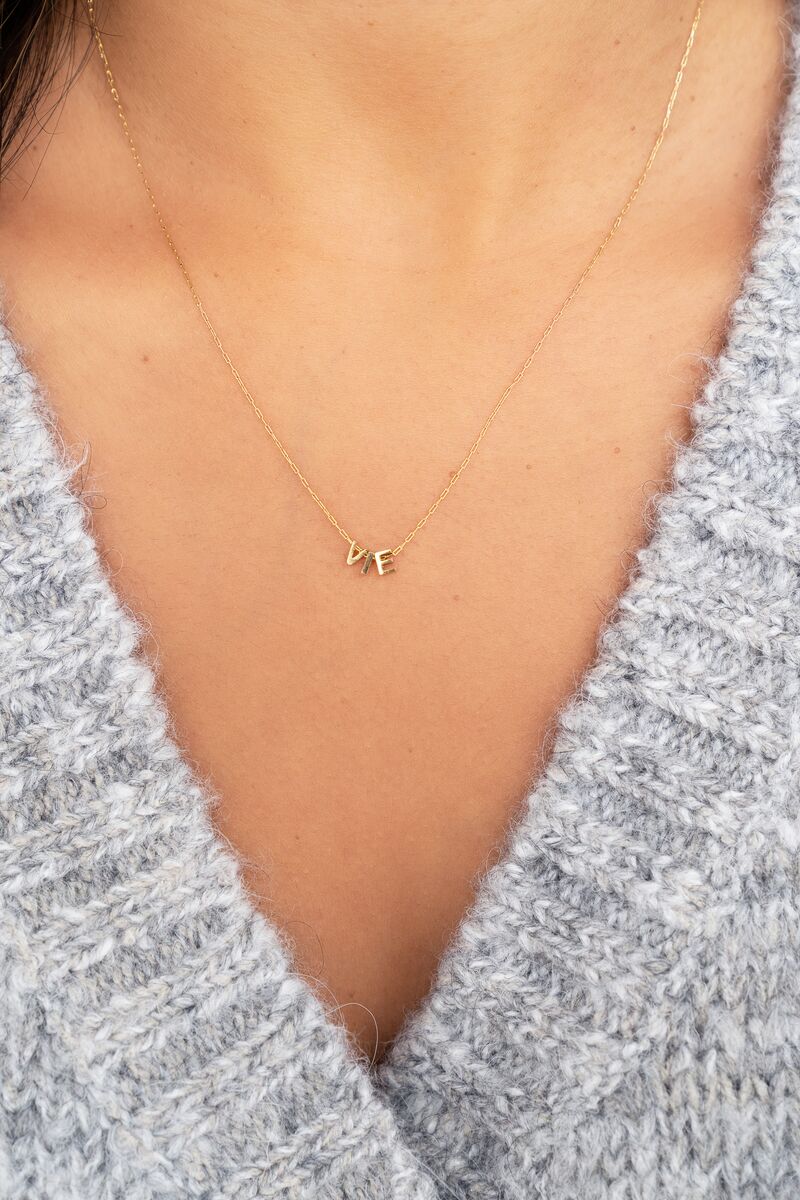 Atelier short necklace with charms | My Jewellery