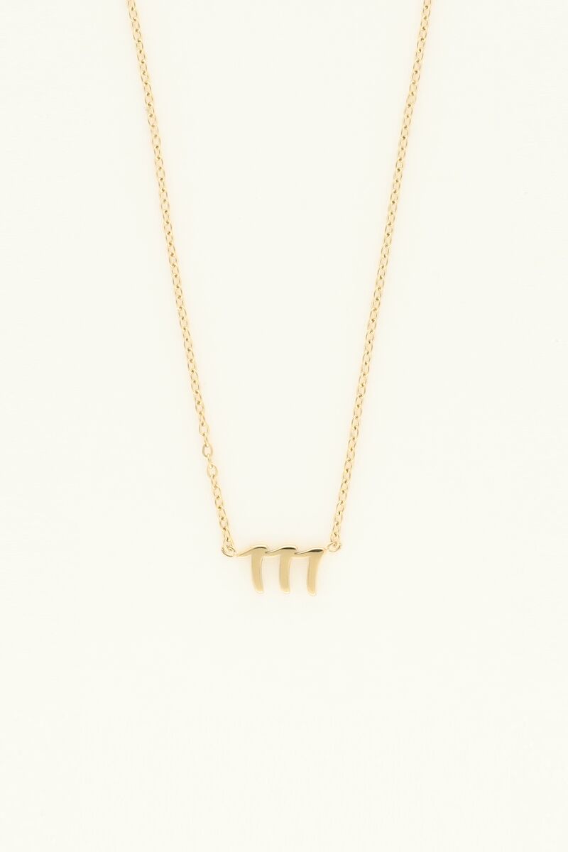 Angel number 111 ketting | My Jewellery