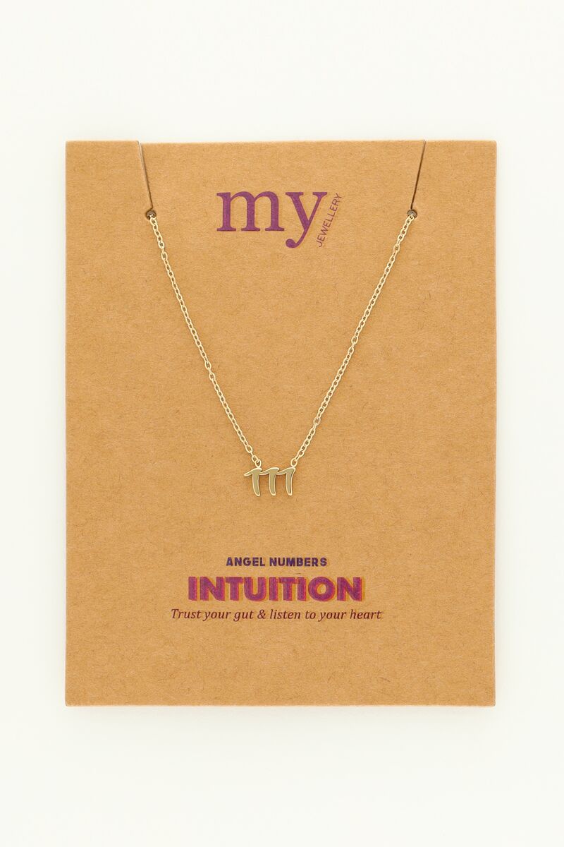 Angel number 111 ketting | My Jewellery