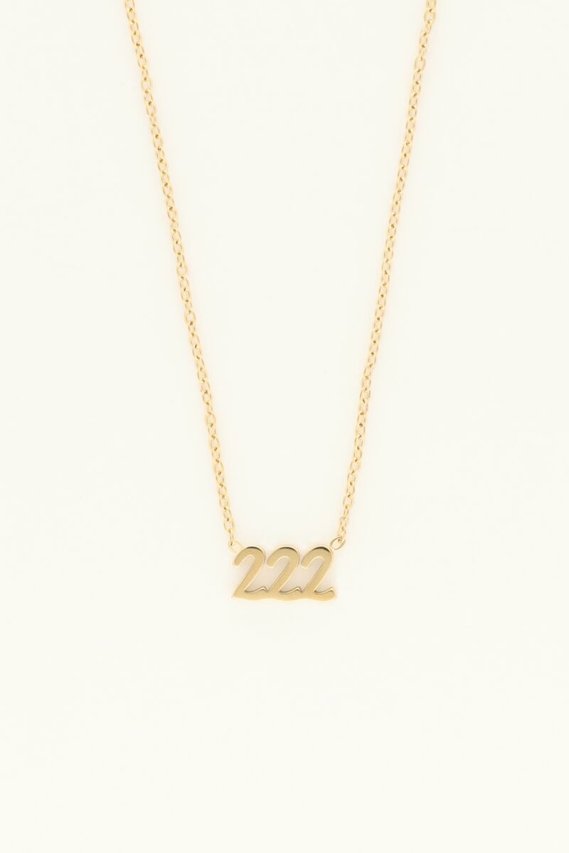 Angel number 222 ketting | My Jewellery