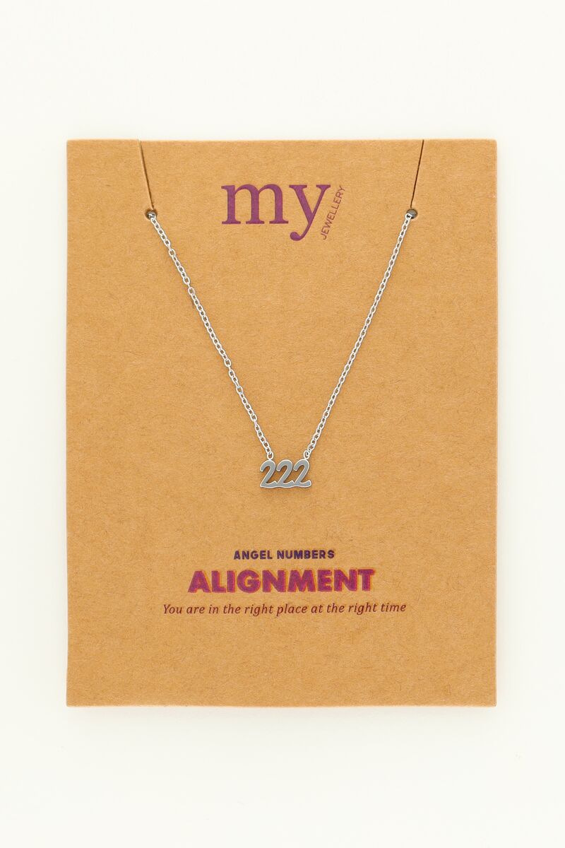 Angel number 222 ketting | My Jewellery