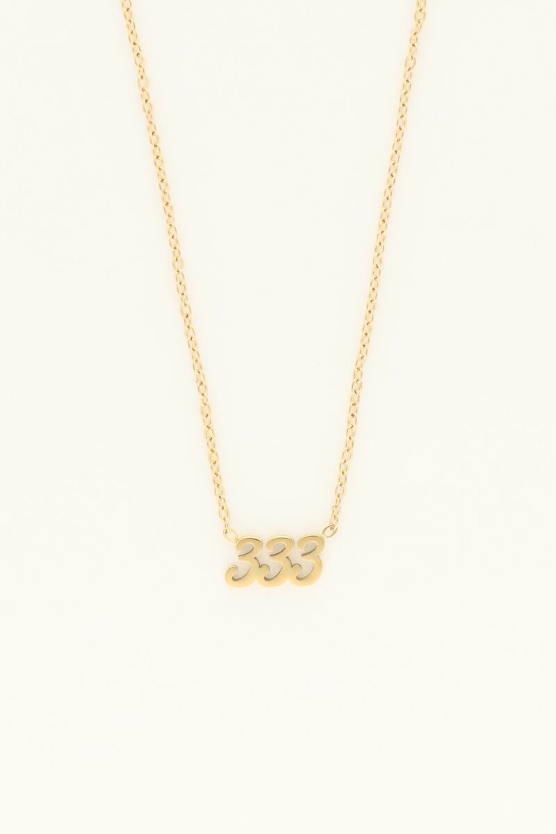 Angel number 333 ketting | My Jewellery