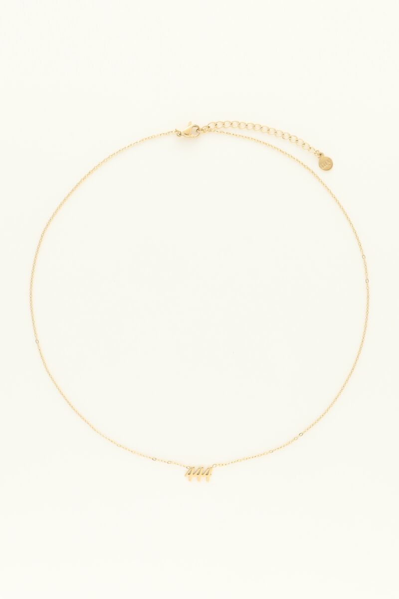 Angel number 444 ketting