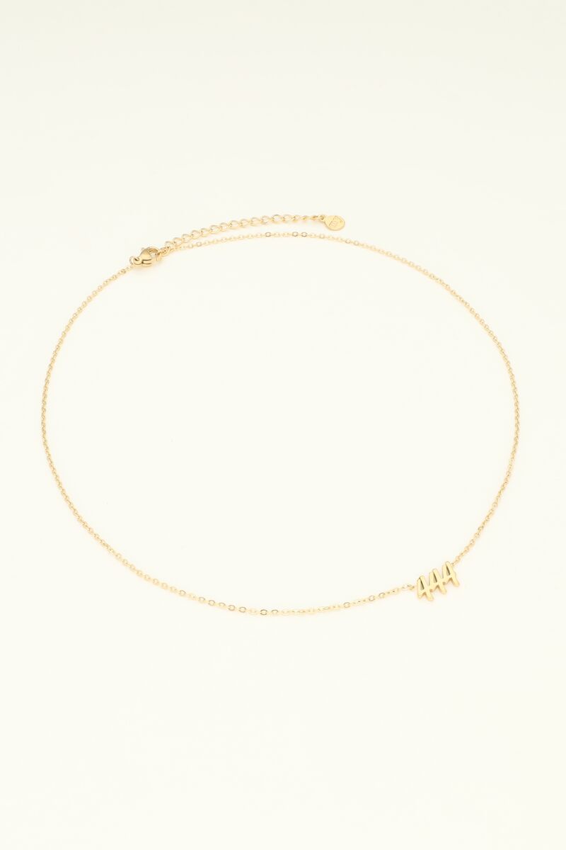 Angel number 444 ketting | My Jewellery