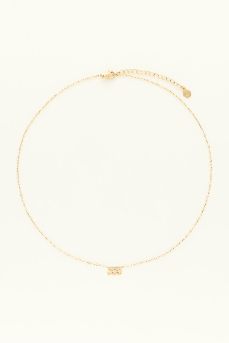 Angel number 555 ketting
