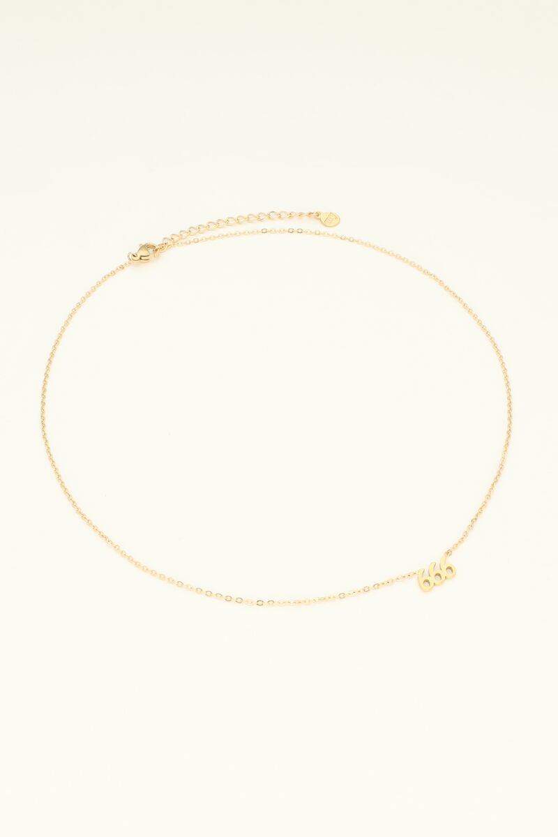 Angel number 666 ketting  | My Jewellery