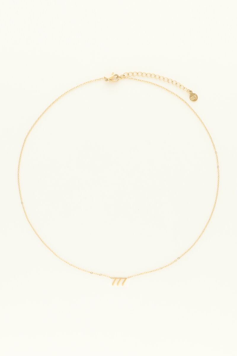 Angel number 777 ketting
