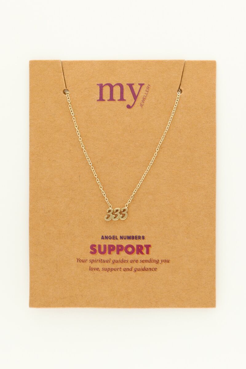 Angel number 333 ketting | My Jewellery