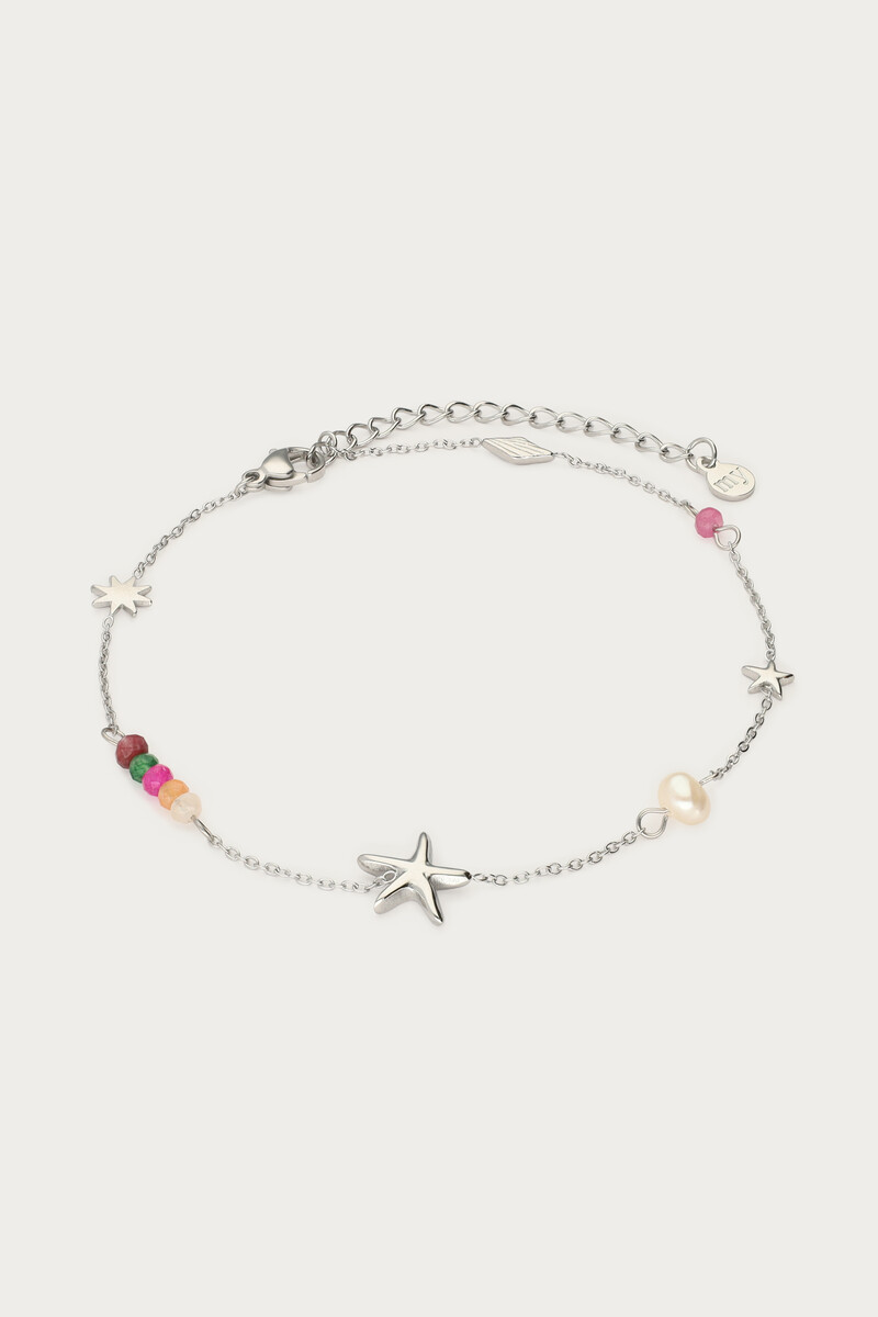 Anklet freshwater pearl ocean beads | My Jewellery