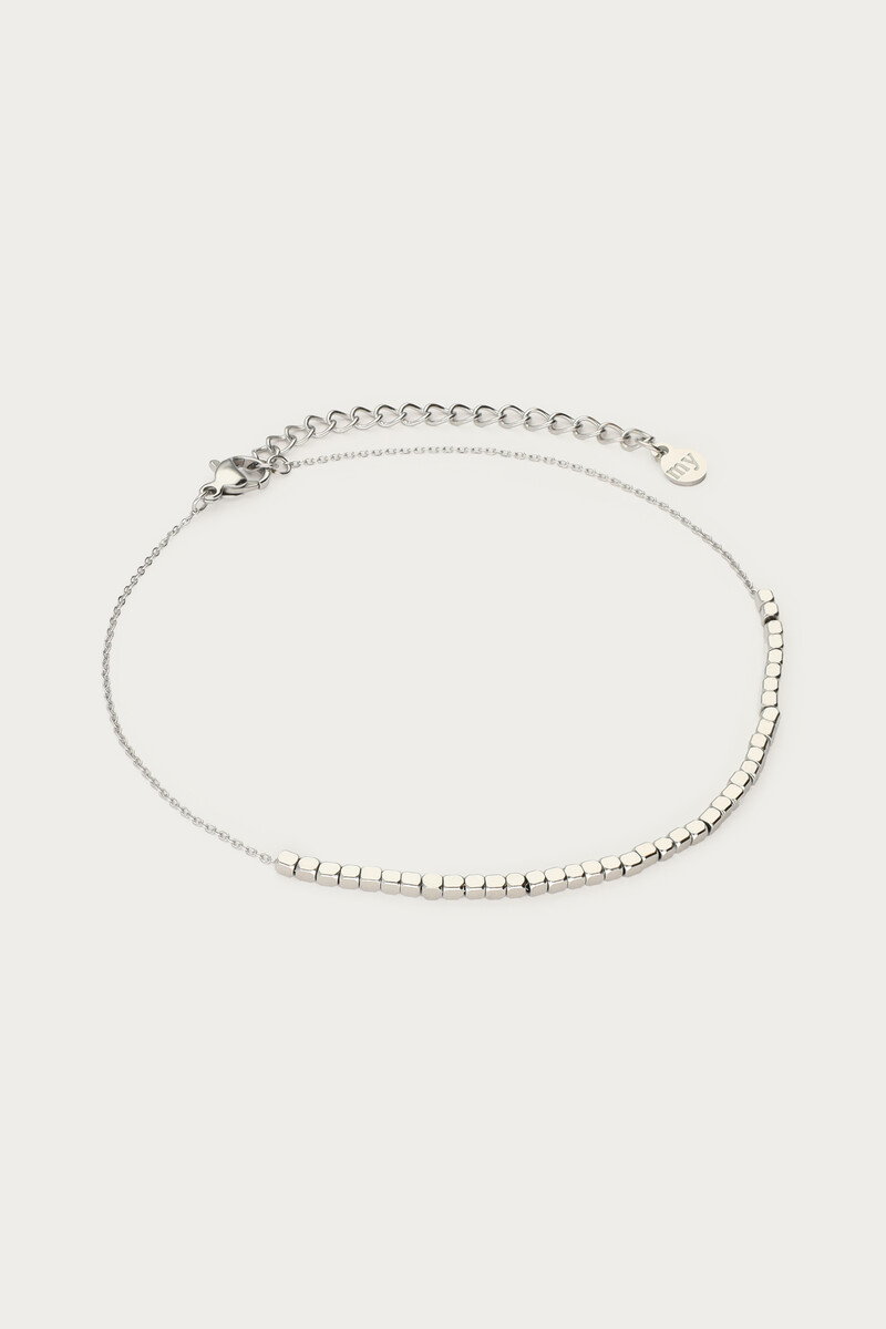 Anklet with square beads | MY Jewellery