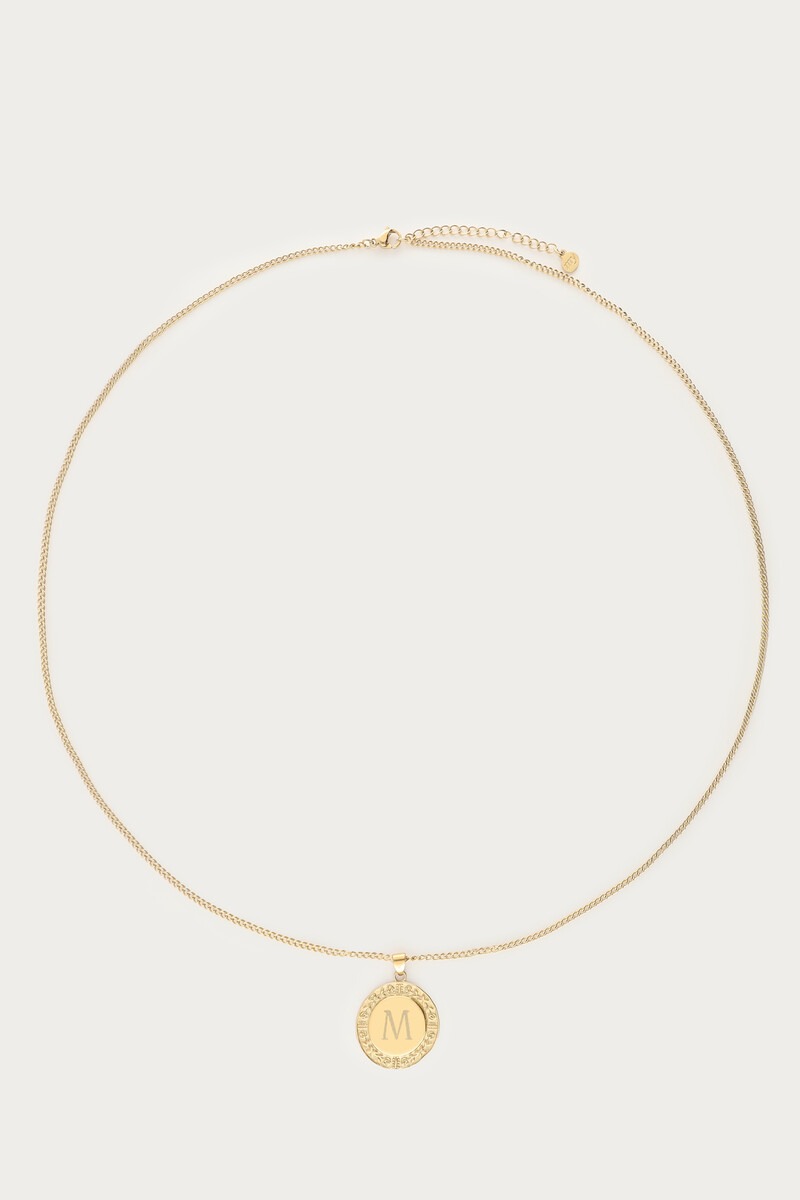 Atelier lange ketting met vintage bedel