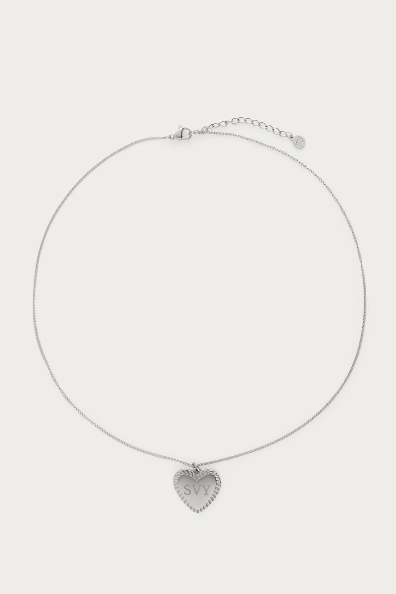 Atelier necklace with heart charm | My Jewellery