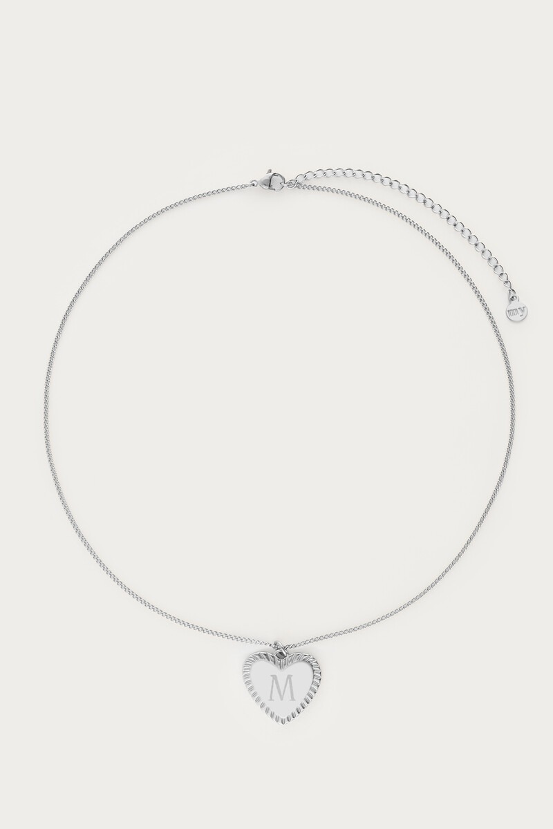 Atelier ketting met hartjes bedel