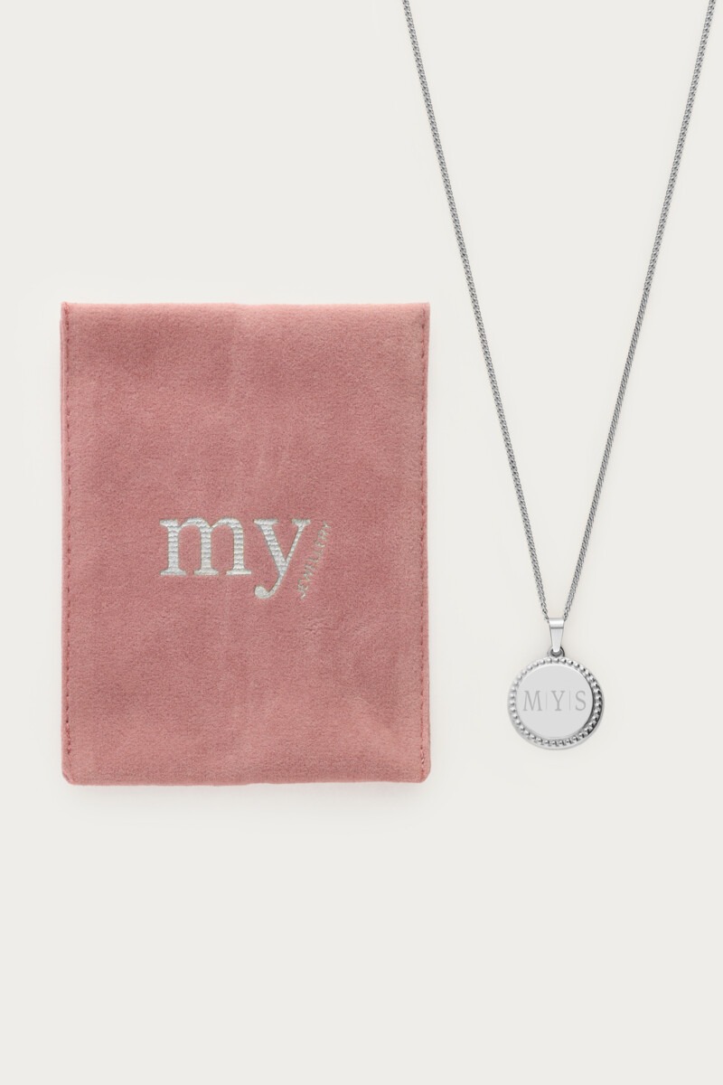 Atelier necklace with round charm - short | My Jewellery