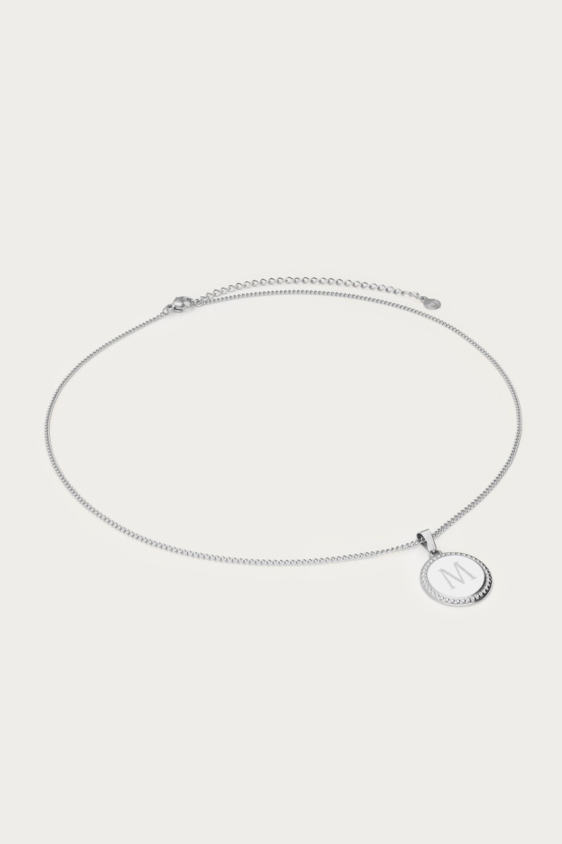 Atelier necklace with round charm - short | My Jewellery