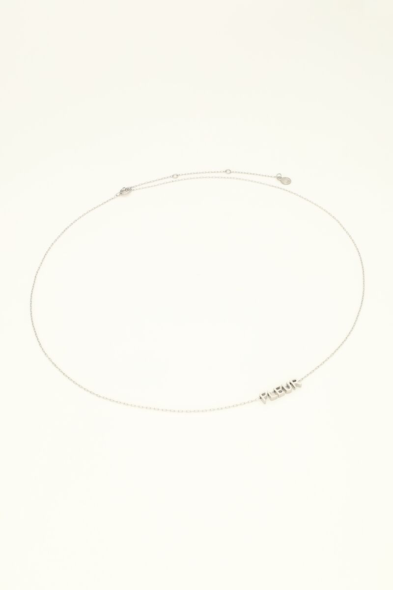 Atelier kurze Kette mit Initialen