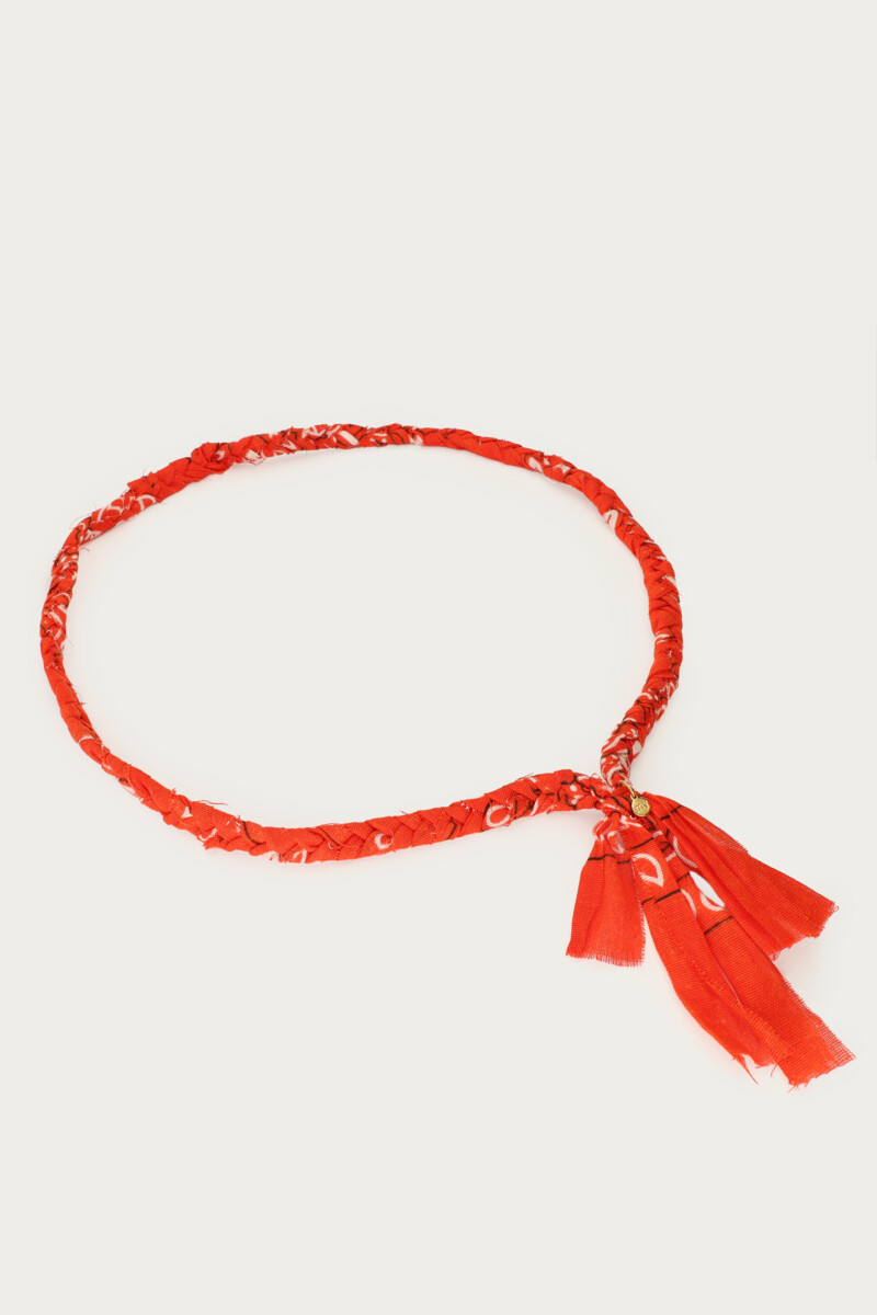 Bandana necklace orange | My Jewellery