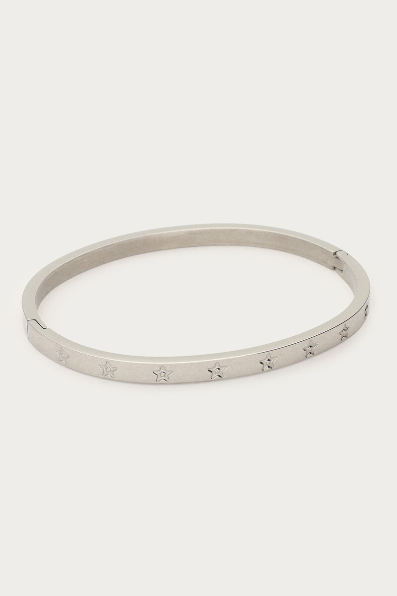 Bangle with engraved stars | My Jewellery