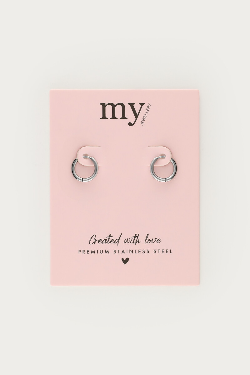 Basic earrings - 0.9 cm | My Jewellery