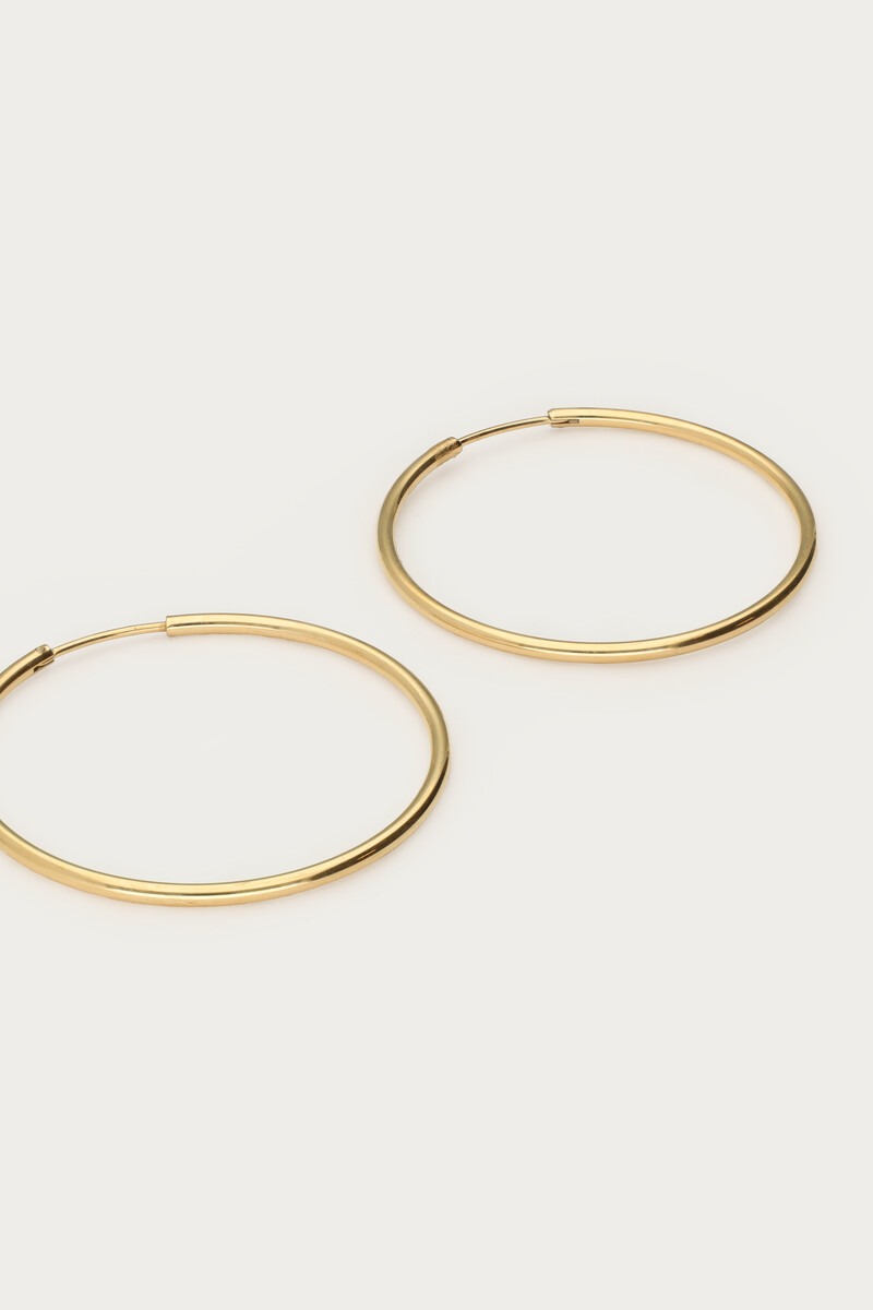 Basic hoop earrings large | My Jewellery